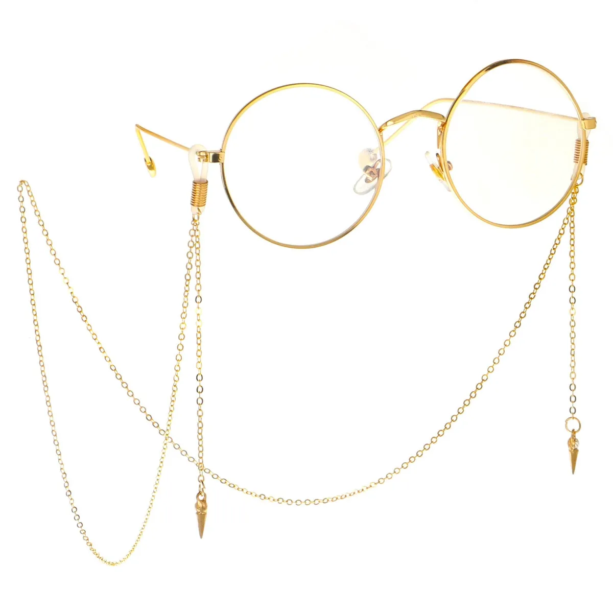 shape shape Gold Glasses Chain for Women